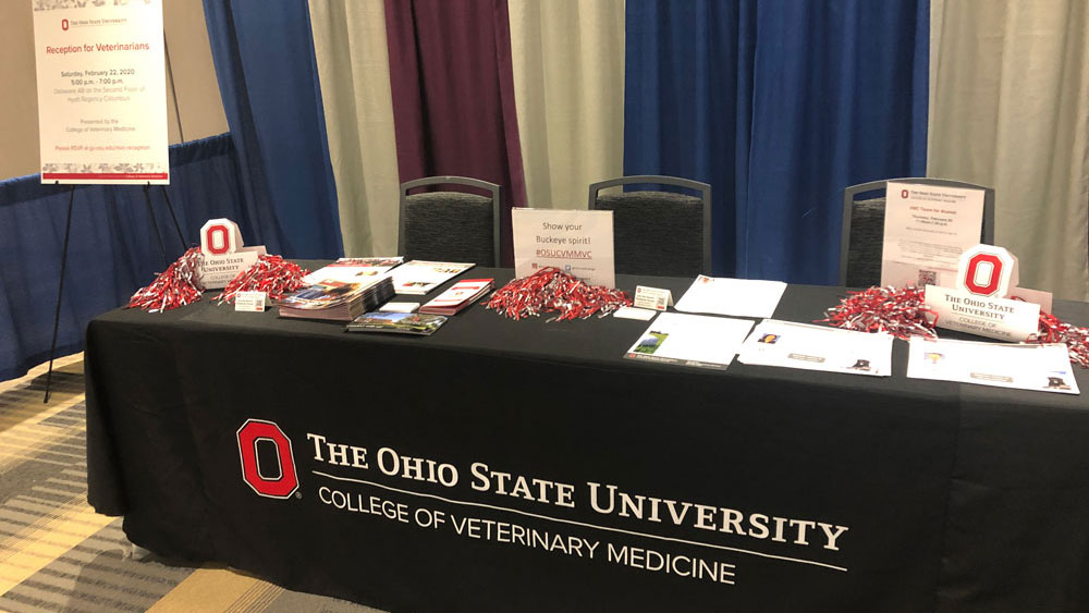 OSU Veterinary Medicine Booth