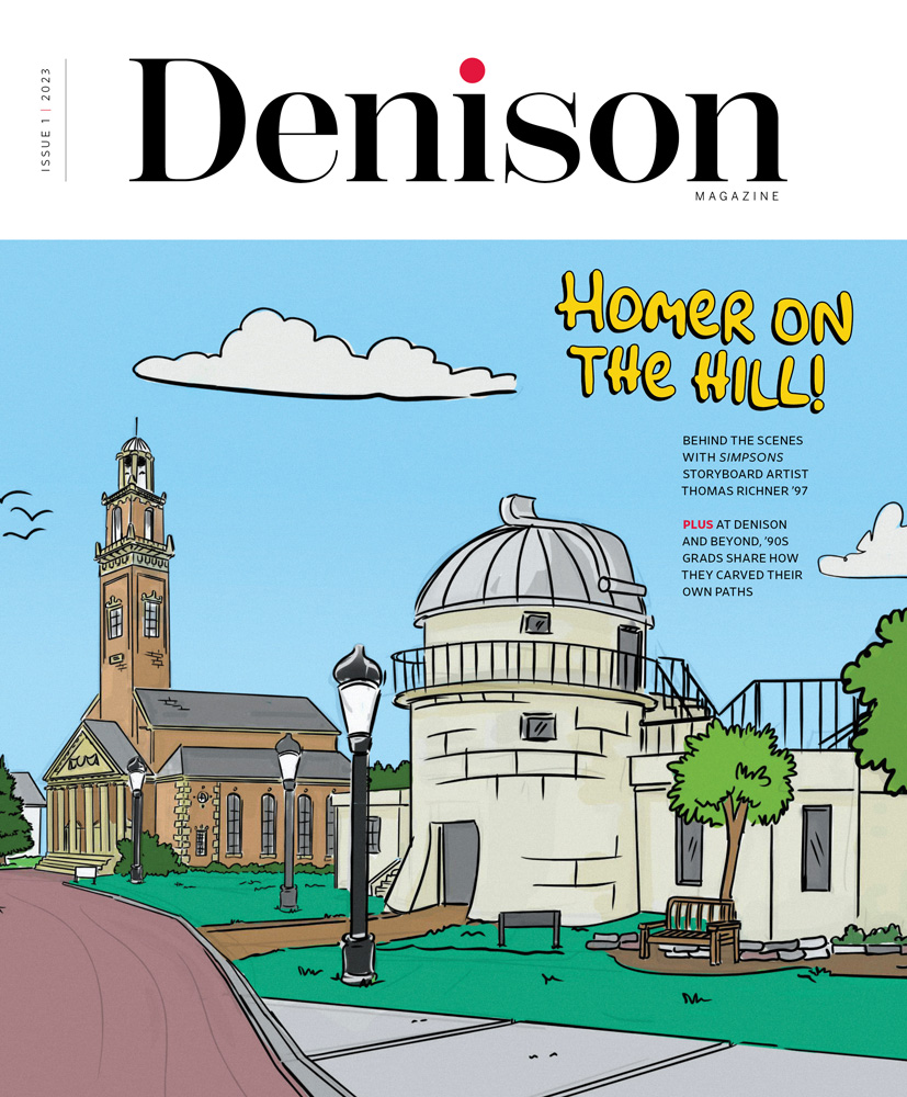 Denison Magazine cover