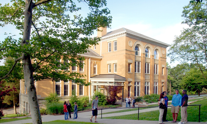 Barney-Davis Hall on Denison's Academic Quad