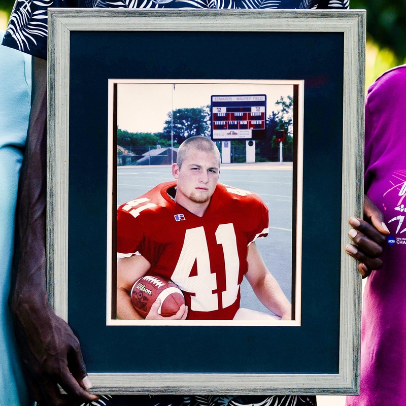 Joe Torrens, 24, who died in a 2007 car accident, was much like his father. They both played and coached football, and rarely saw the world in shades of gray.