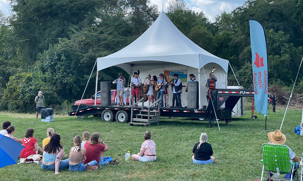 American Roots ensemble at the Ohiolina Festival