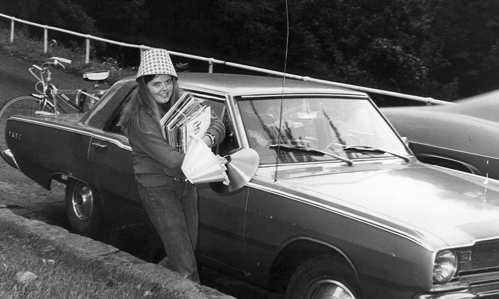 Move in day in 1973