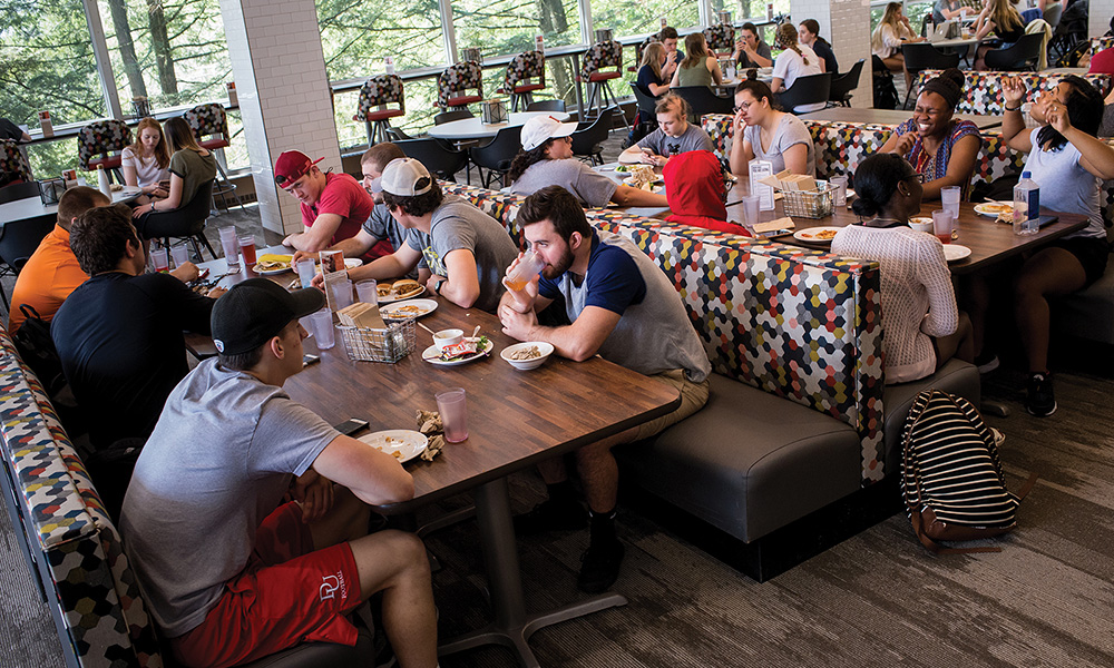 Curtis Dining Hall now