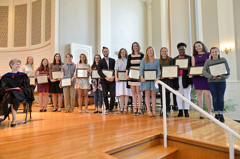 2018 student academic awards & fellowships