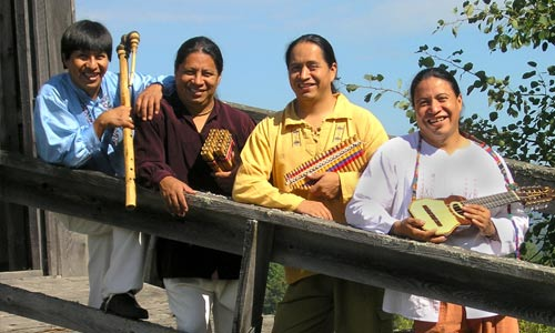 Photo of The musicians of Andes Manta