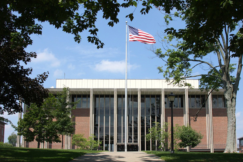 Slayter Hall Student Union Building Exterior