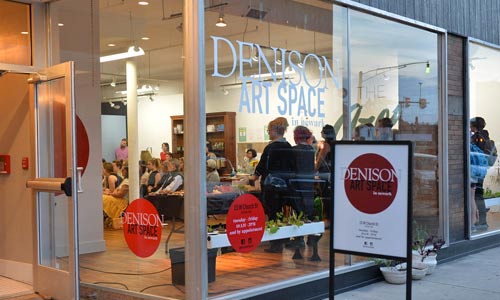Denison Art Space in Newark exterior