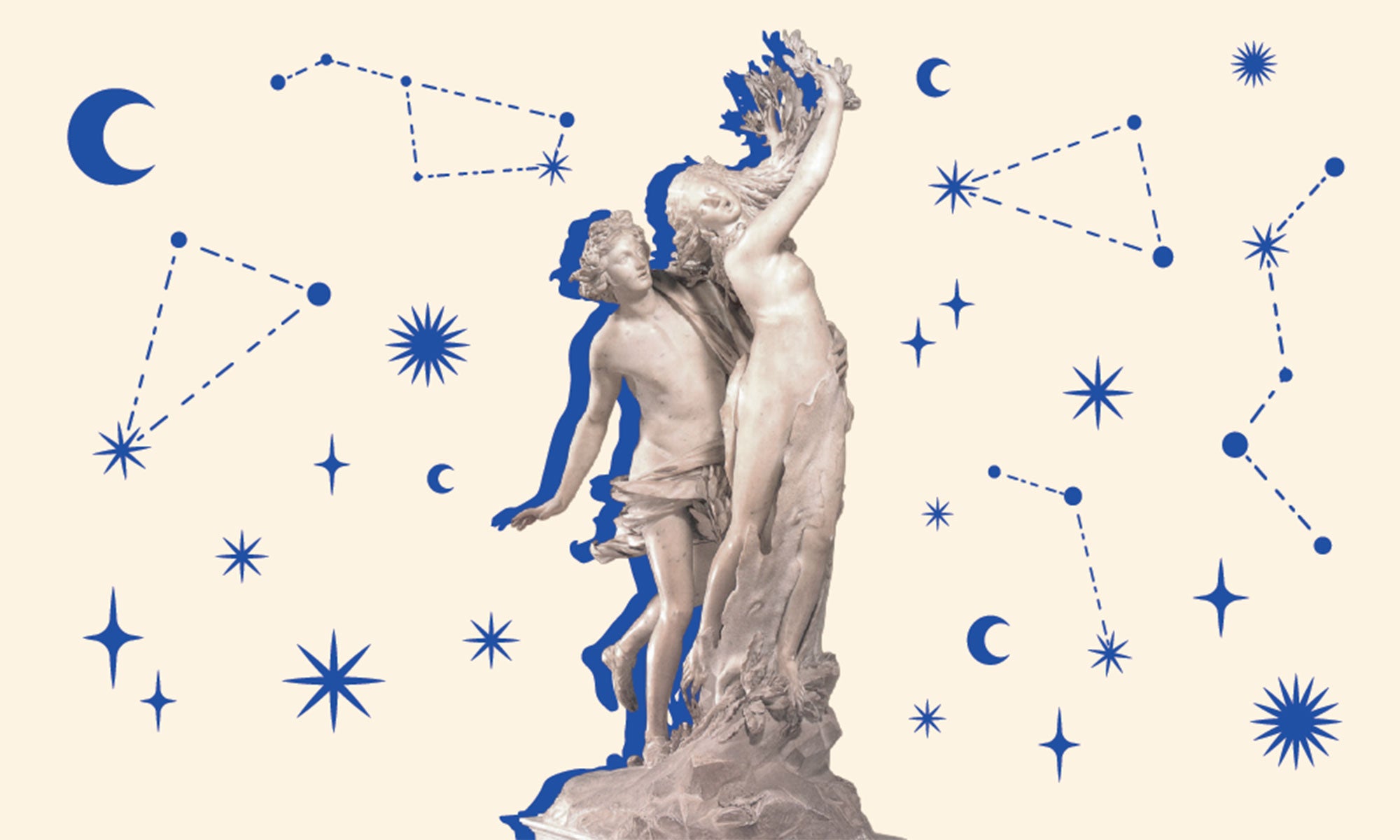 Statues with constellations