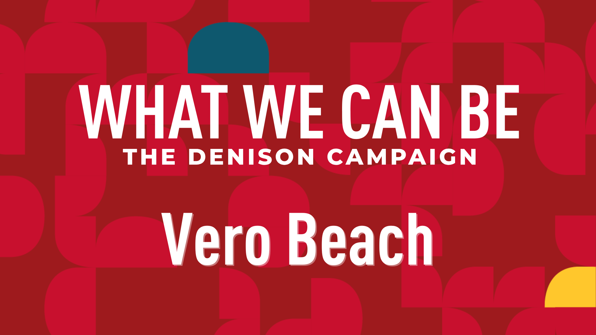 Vero Beach: What We Can Be | Monday, February 23, 2026 at 5:30 PM EST