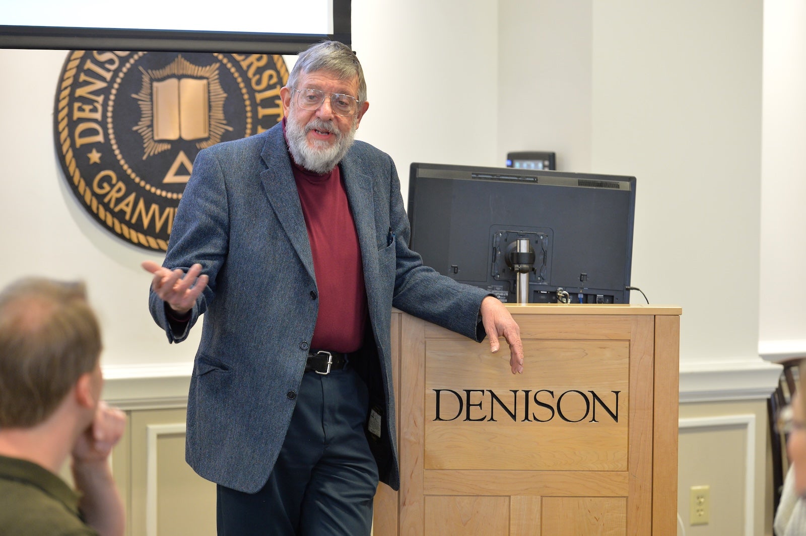 Nobel Laureate William Phillips speaks at Denison