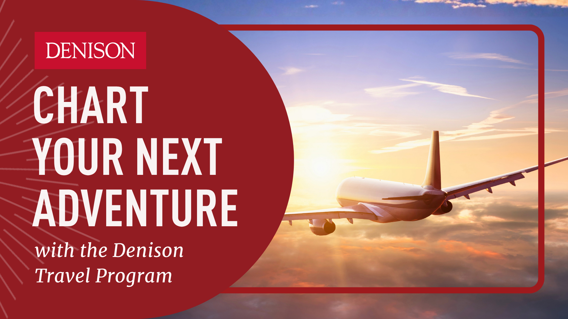Chart Your Next Adventure with The Denison Travel Program | Monday, November 16, 2026 at 7:00 PM EDT