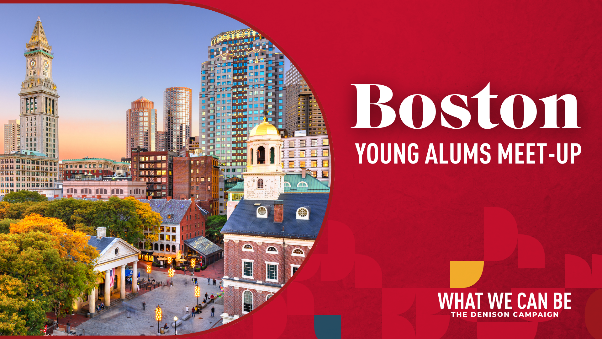 Boston Young Alums Meet-Up | Tuesday, November 17, 2026 at 5:30 PM EDT