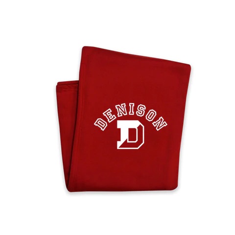 Denison blanket with athletic D logo
