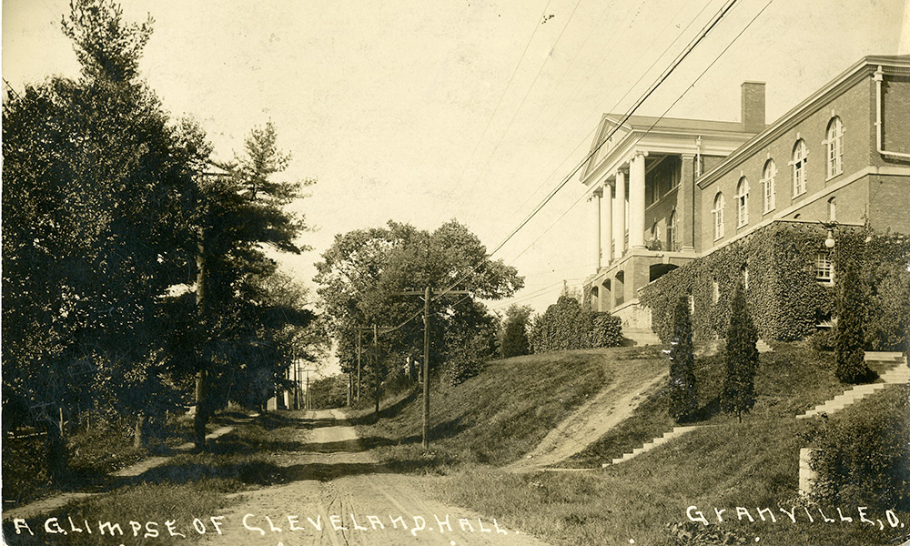 Cleveland Hall and College Street in the 1910s
