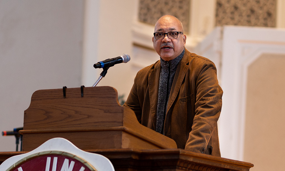 The Rev. Dr. Victor Anderson, a professor of ethics and society at Vanderbilt University, speaks about his first time hearing Dr. King’s “I Have a Dream” speech: “I, too, at 8 years old, was swept up by the enthusiasm of the masses and the rhythms of his oration.” 