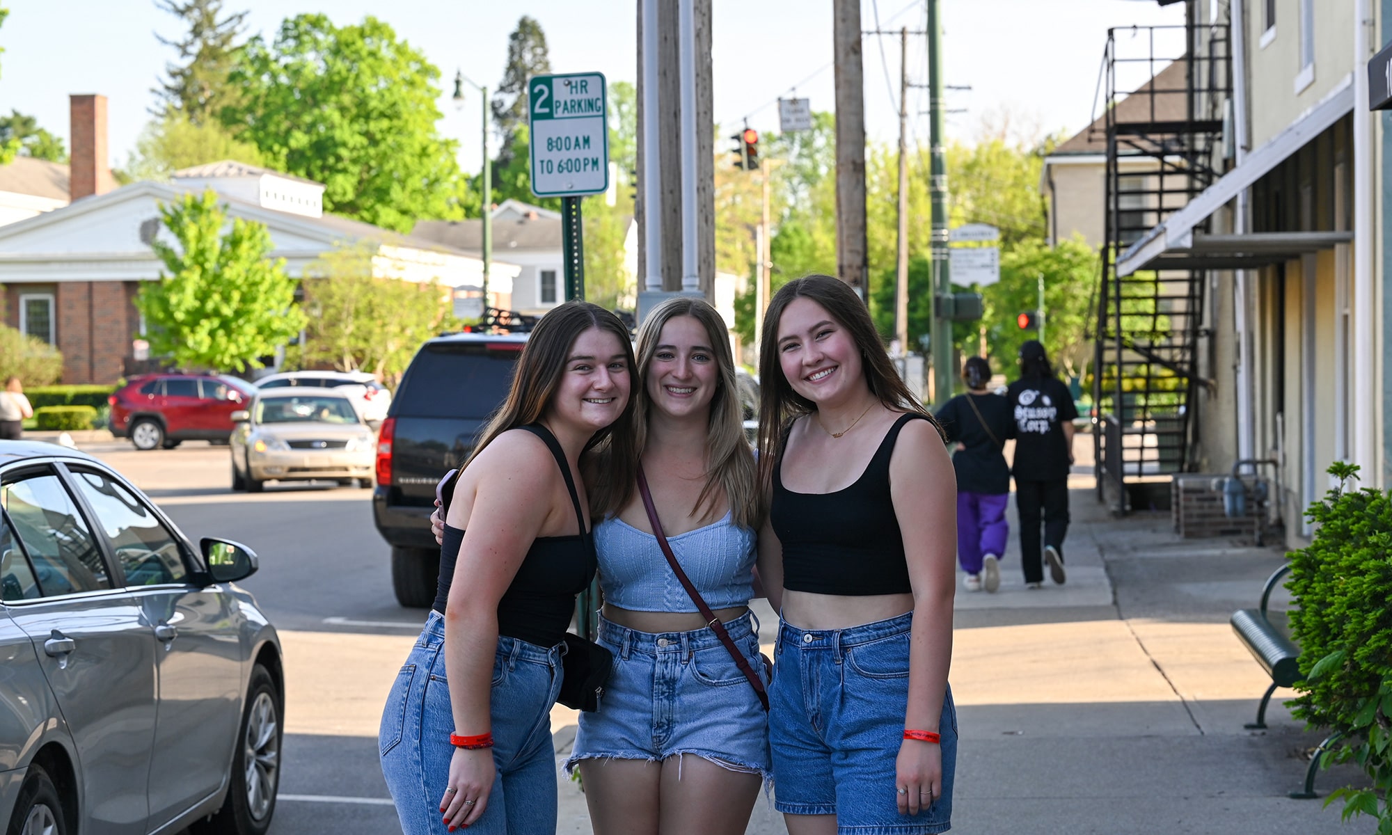 Olivia LaHote, Kacey Pagano, and Hannah Young