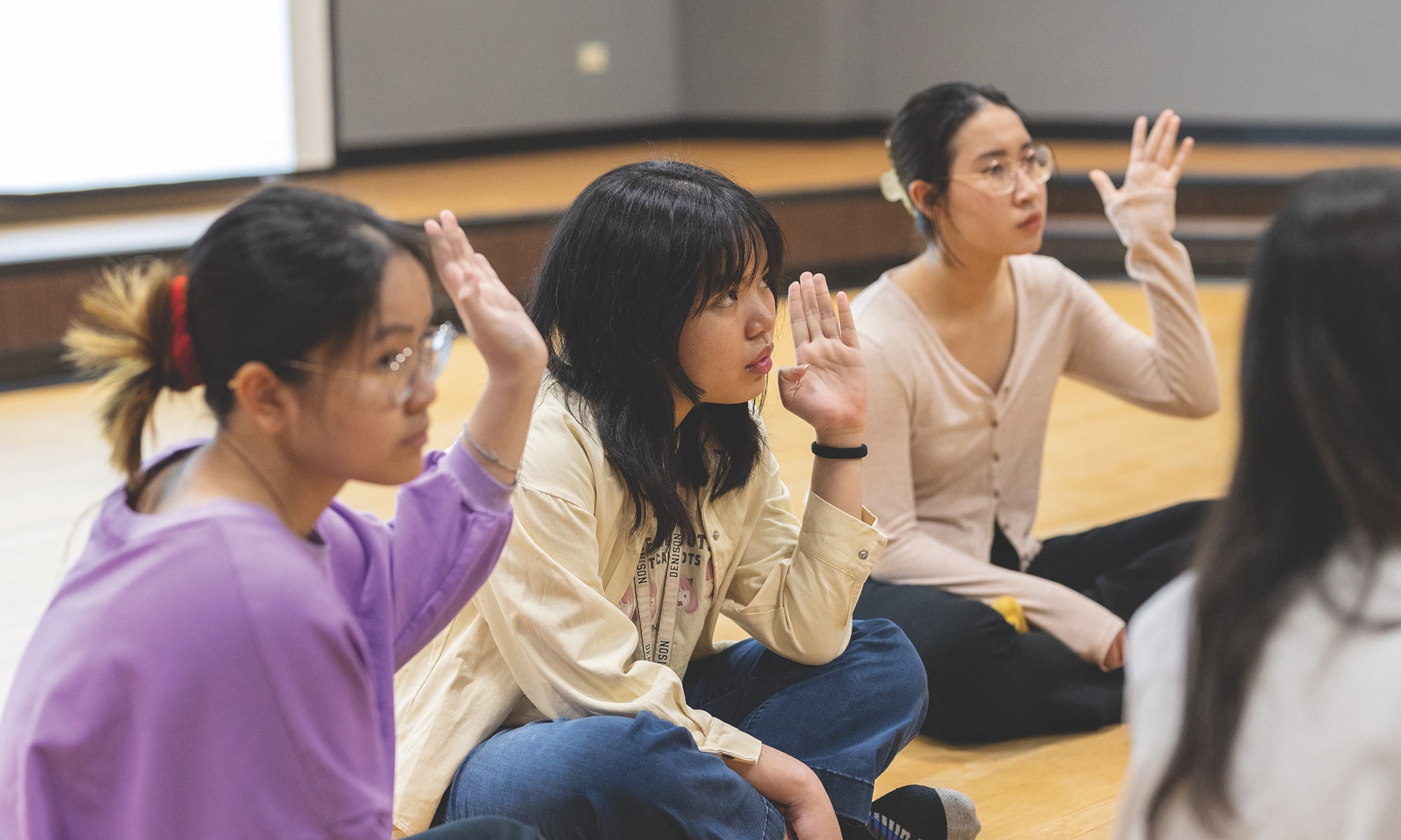 Students offer feedback to RED Corps fellows