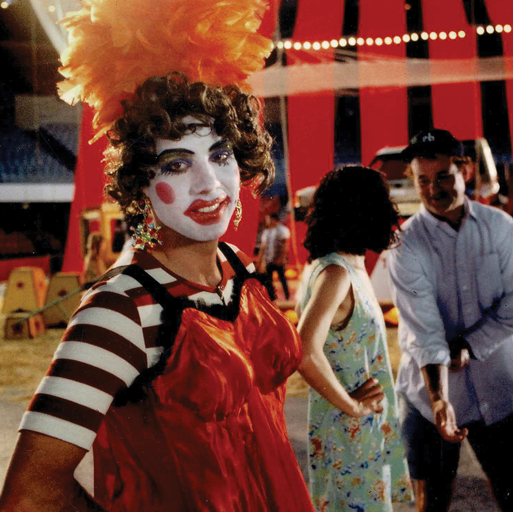 Kerry Bailey as a Clown