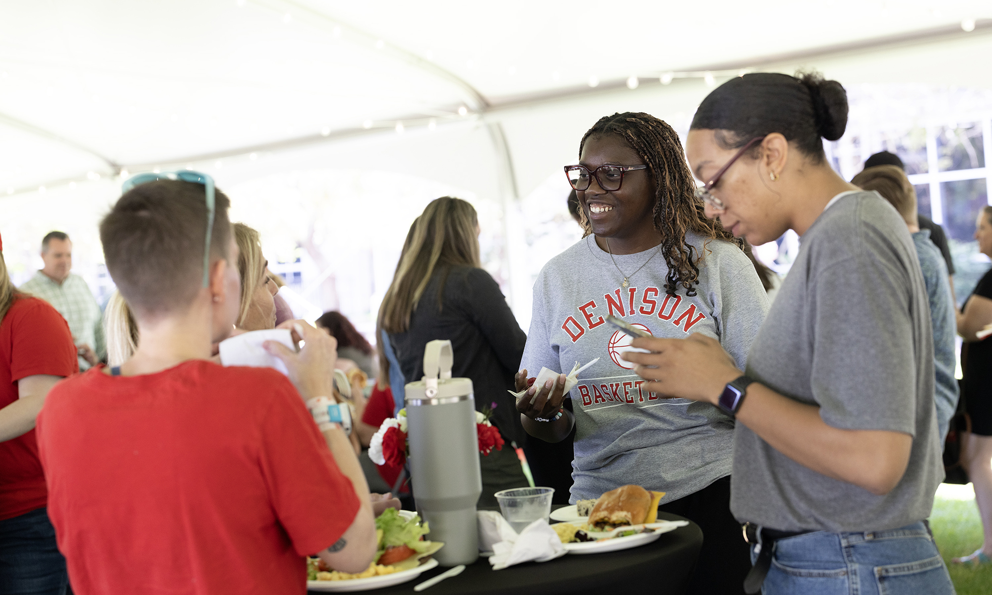 Community cookout at Reese~Shackelford Common