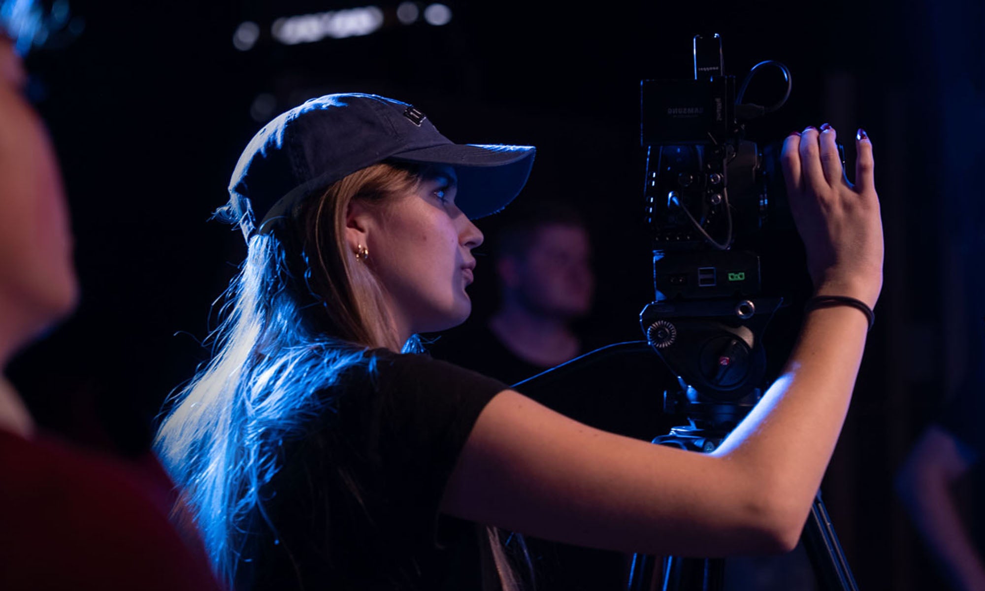 Looking through the camera