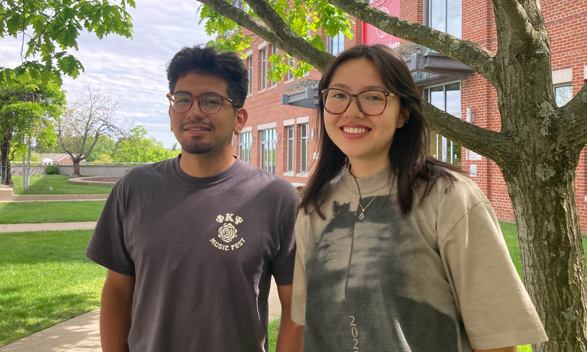 Tony Baldovinos and Sophia Hwang