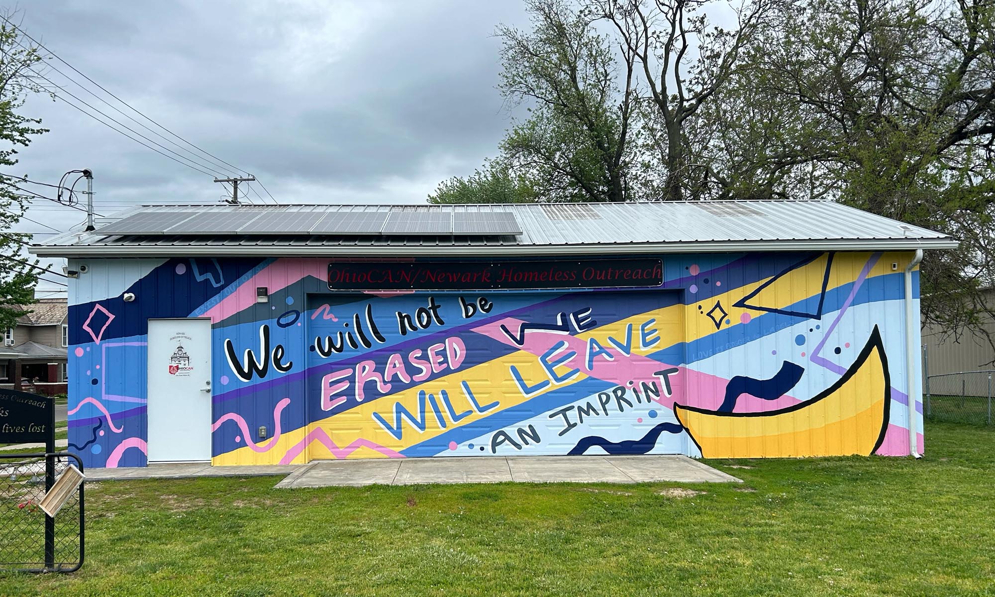 Full view of the mural.