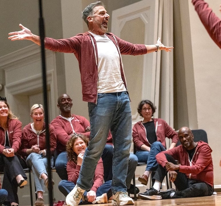 Steve Carell visited Denison during Big Red Weekend 2024