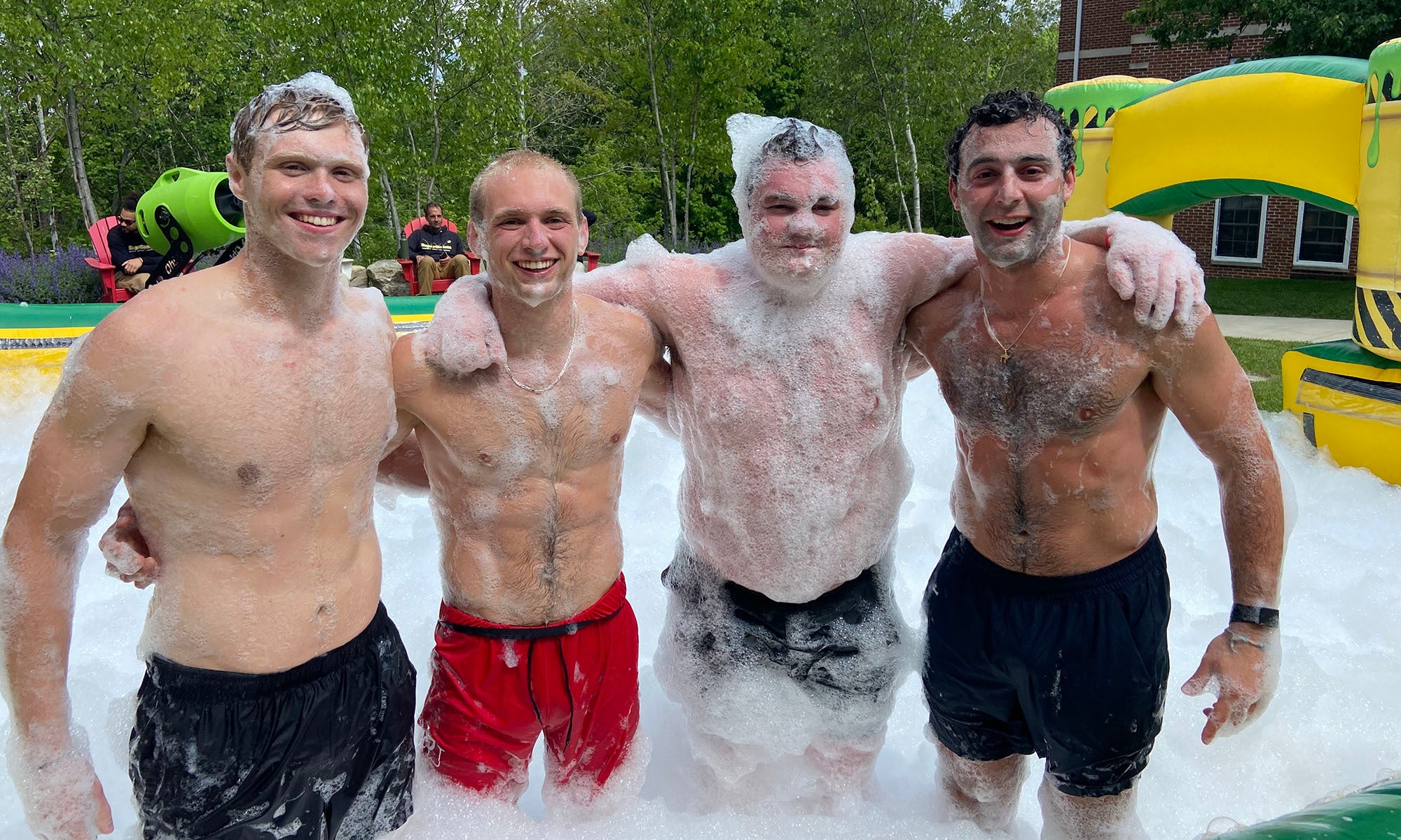 Group in bubbles