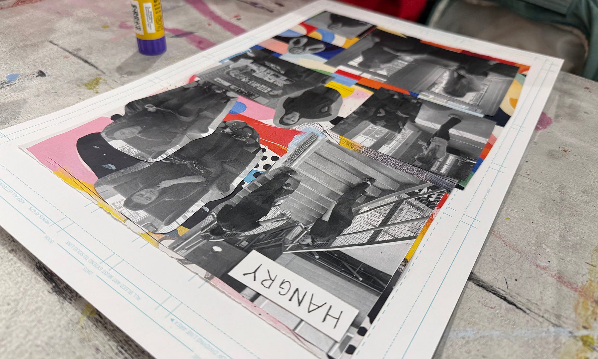 Photo of a piece of art.