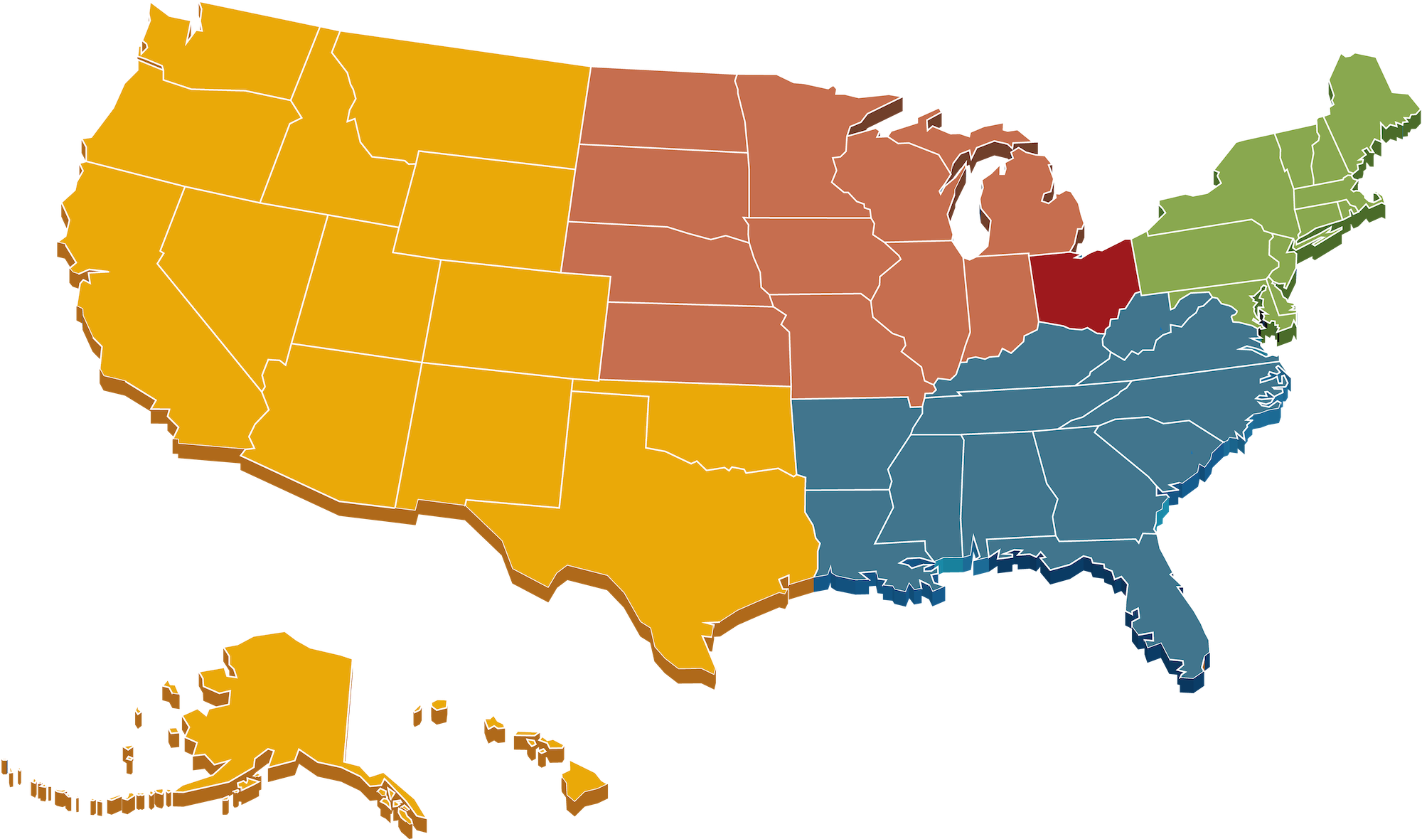 Where our students are coming from in the U.S. (Class of 2026)