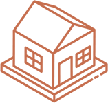 Icon illustration of a house