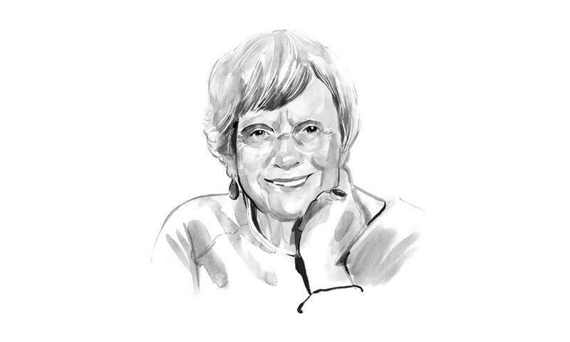 Illustration of Janet Freeman.