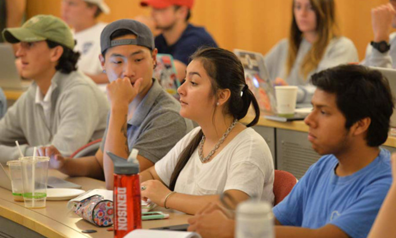 Students speaking