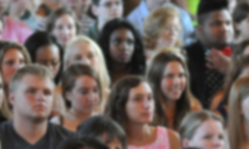 students in audience