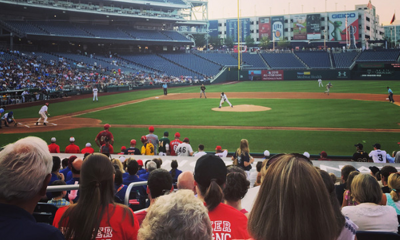 Lugar Scholars baseball game