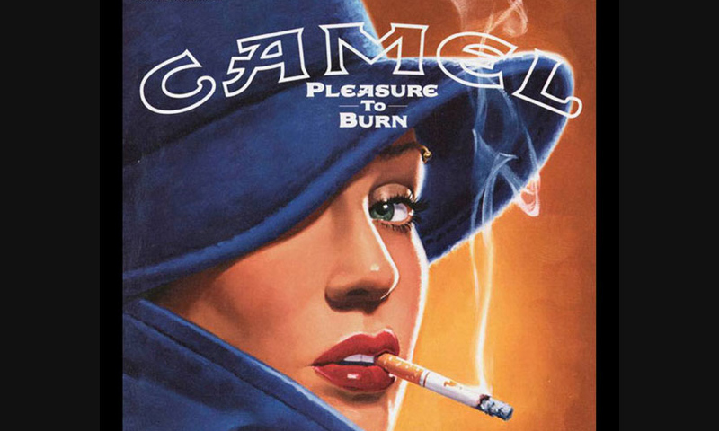 Camel ad of woman smoking 