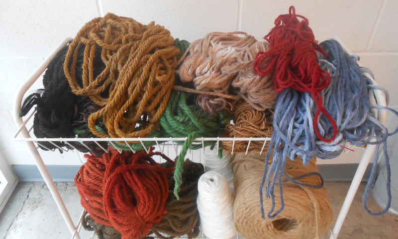 Pile of yarn