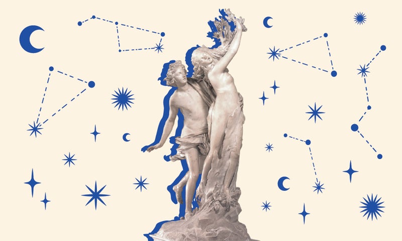 Statues with constellations
