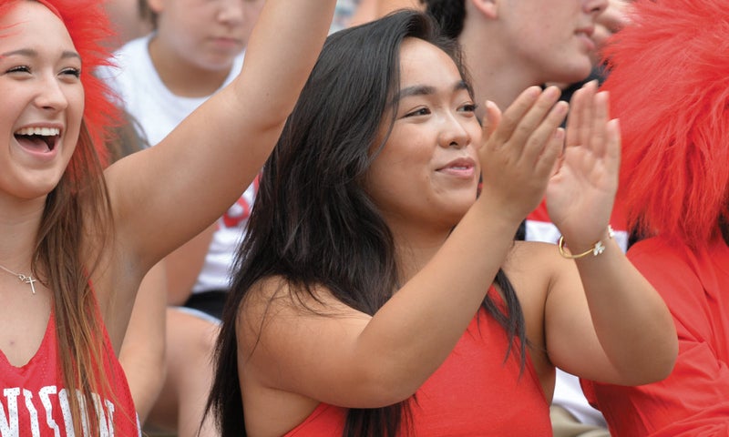 Then & Now - Big Red Weekend - Winter 2016