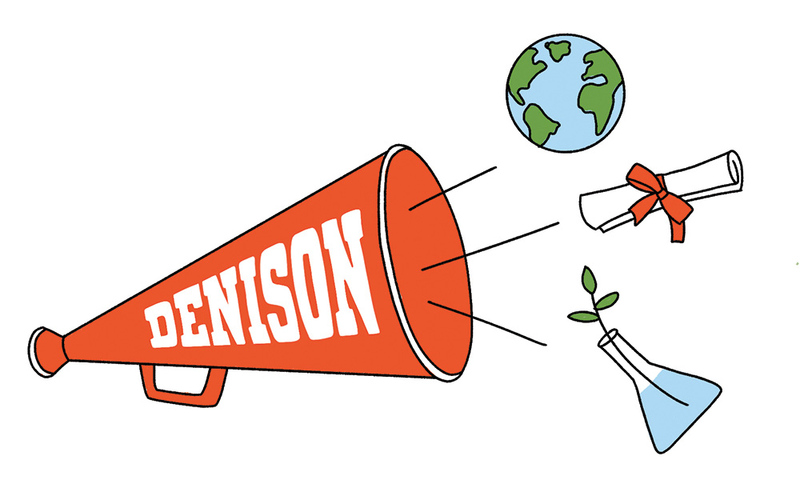 Illustration of Denison megaphone