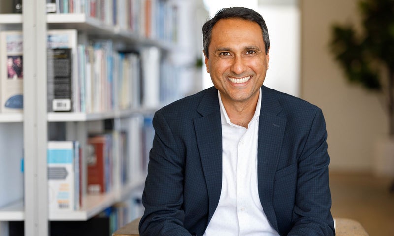Photo of Eboo Patel, interfaith leader and keynote speaker for 2026 Denison Commencement