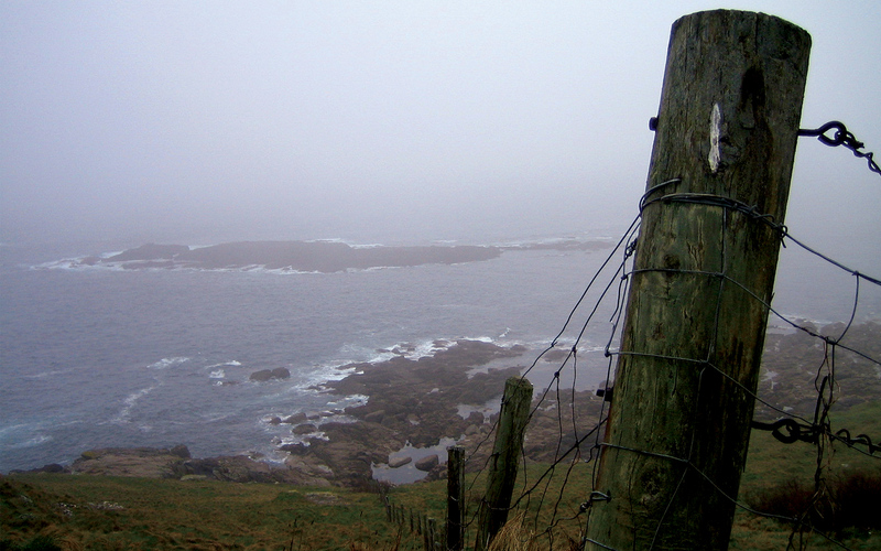 Land’s End Coastal Path at Sennen Cove, Cornwall