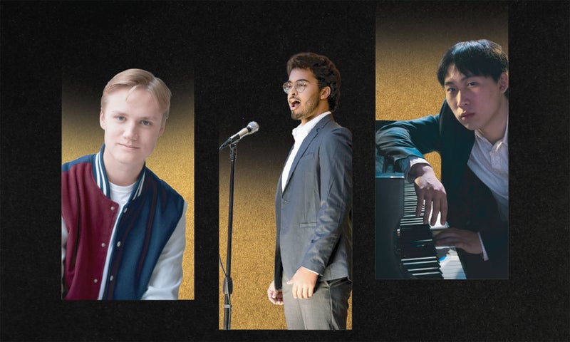 Max Bishop, Andrew Hanson and Rumi Kang 