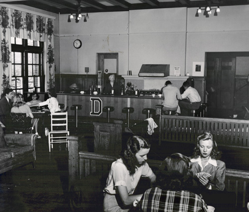 Cleveland Hall Student Union 1945
