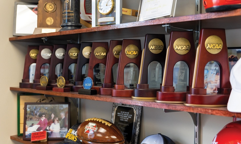 Denison has won 50 North Coast Athletic Conference Championships and four Division III national championships