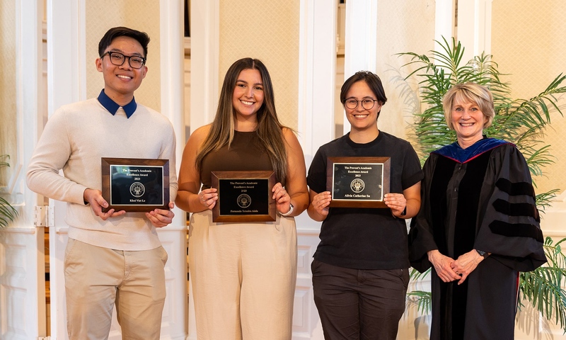 Provost’s Academic Excellence Award winners