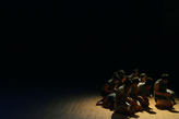 students performing