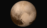 An image of Pluto's true color