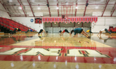 practice at the basketball court