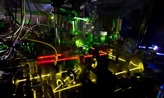 lazer beams in lab